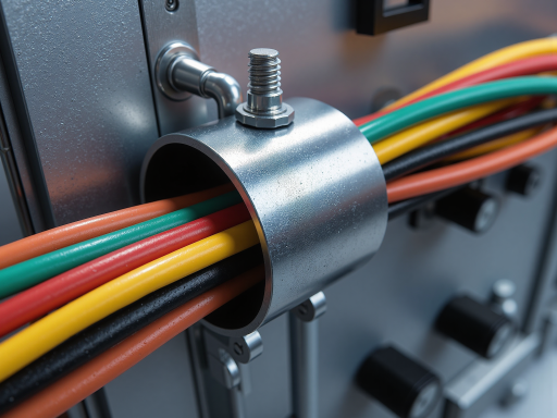Custom cable assemblies with various connector combinations and flexible cables, showing different termination styles and protective features